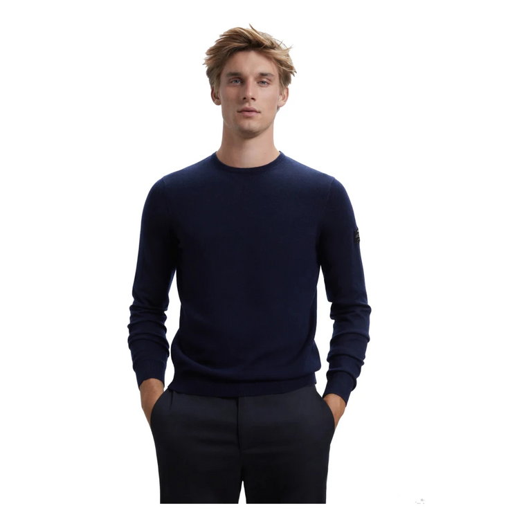 Sweter z recyklingowanej wełny Ecoalf
