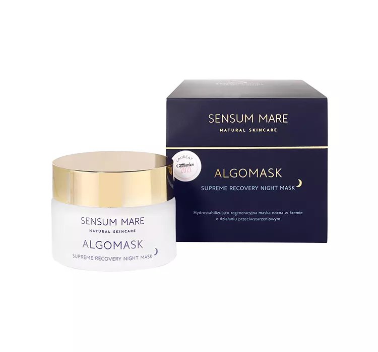 SENSUM MARE ALGOMASK SUPREME RECOVERY NIGHT MASK ANTI AGE MASKA DO TWARZY NA NOC 50ML