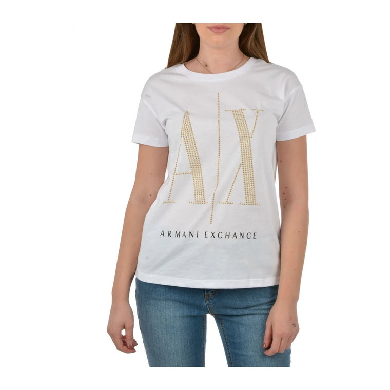 Kultowe T-shirty i Pola z Maxi Logo Emporio Armani