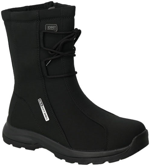 Śniegowce DK 1754 Wodoodporne Black  D