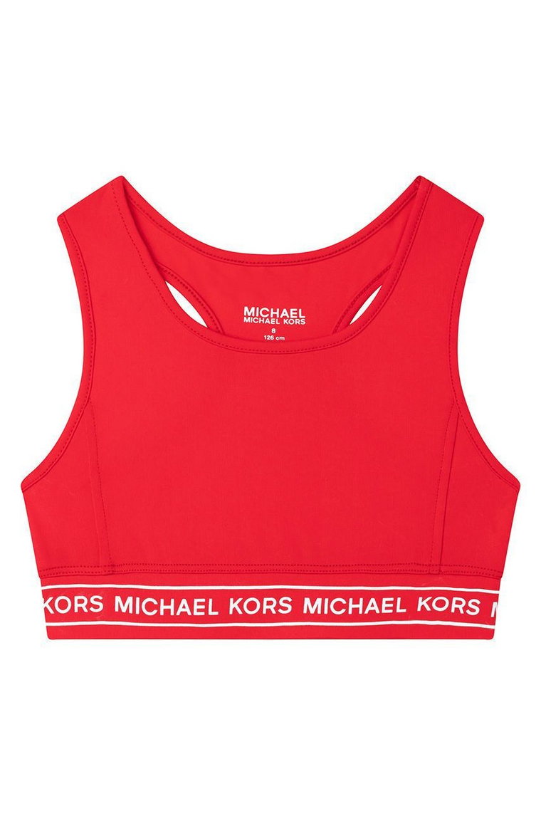 Michael Kors biustonosz sportowy dziecięcy R15105.114.150 kolor czerwony
