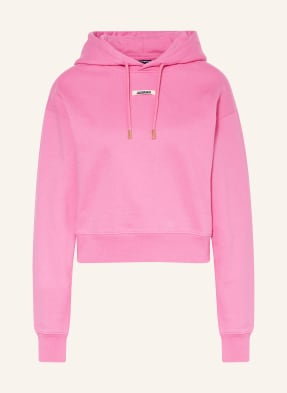 Jacquemus Bluza Z Kapturem Le Hoodie Gros Grain rosa