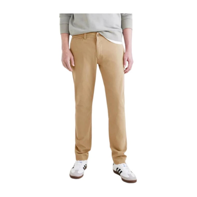 Khaki Spodnie Skinny Fit z technologią Smart 360 Flex Dockers