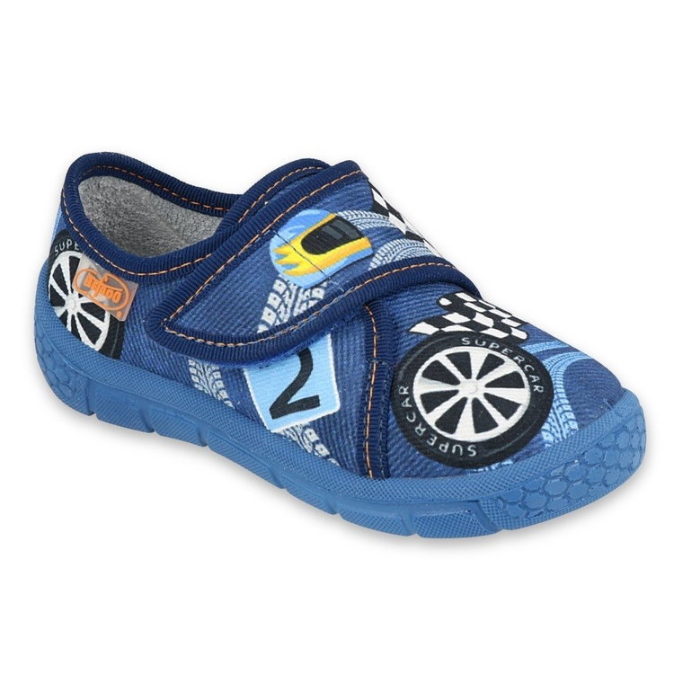 Befado obuwie dziecięce  557P145 niebieskie