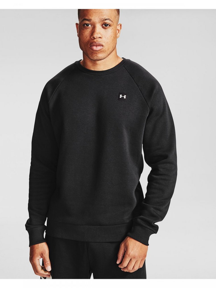 Męska bluza treningowa UNDER ARMOUR Rival Fleece Crew - czarna