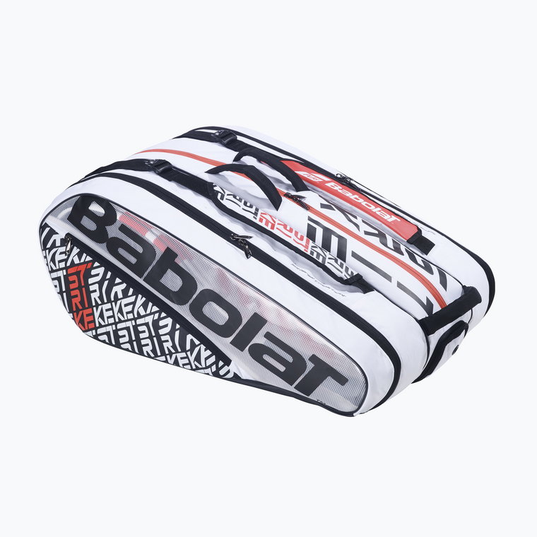 Torba tenisowa Babolat RH X12 Pure Strike 75 l white/red | WYSYŁKA W 24H | 30 DNI NA ZWROT