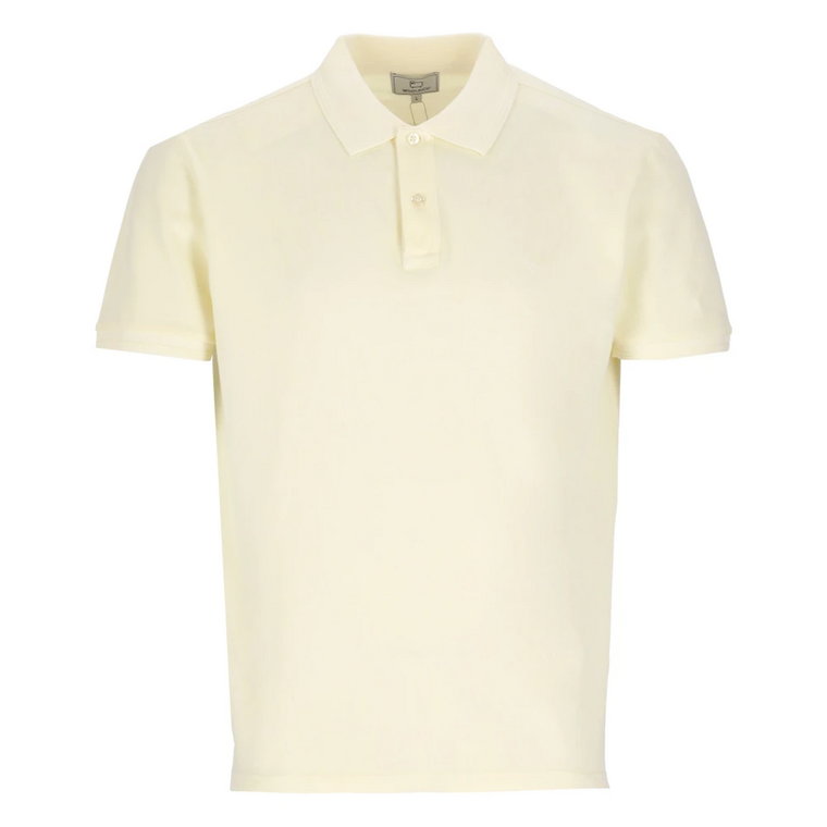 Klasyczna Biała Koszulka Polo Woolrich