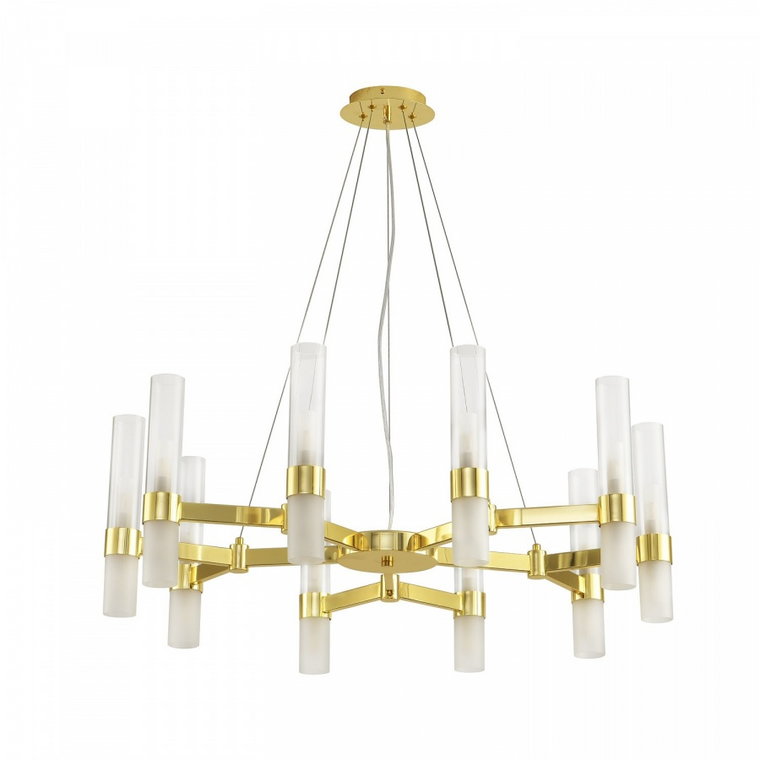 Lampa wisząca candela-10 złota 85 cm kod: DN1505-10 gold