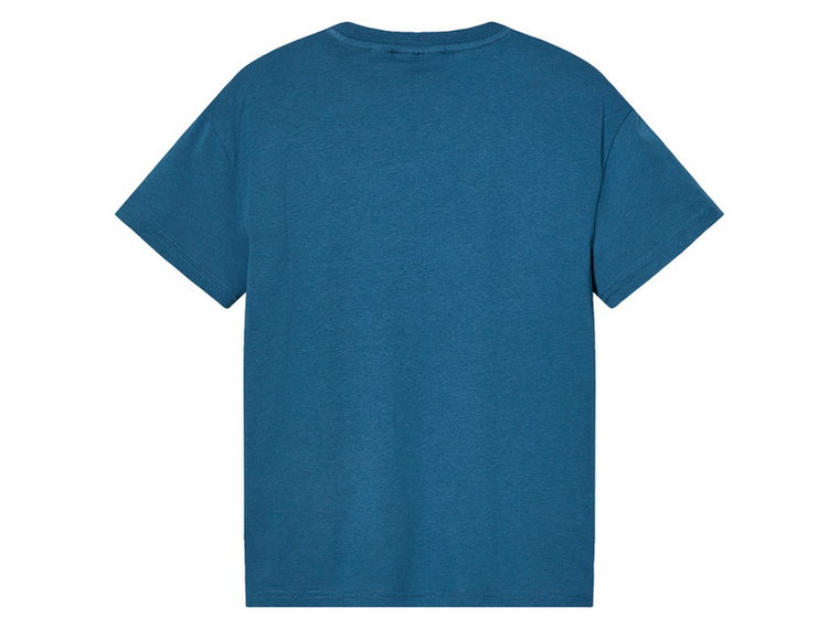 T-shirty chłopięce z bawełną, z wzorami z bajek, 2 sztuki (134/140, Wzór Marvel)
