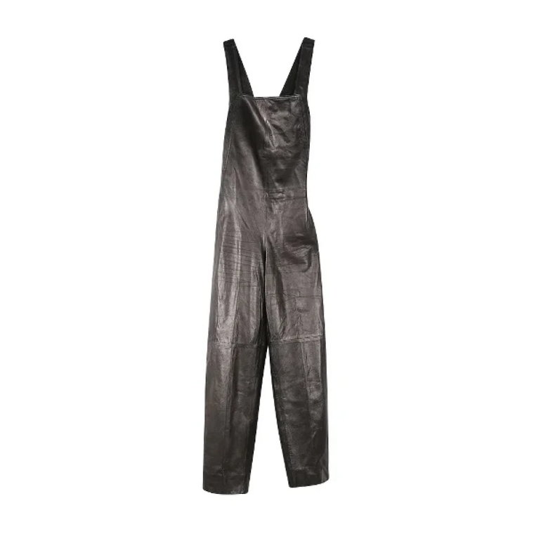 Pre-owned Leather dresses Yves Saint Laurent Vintage