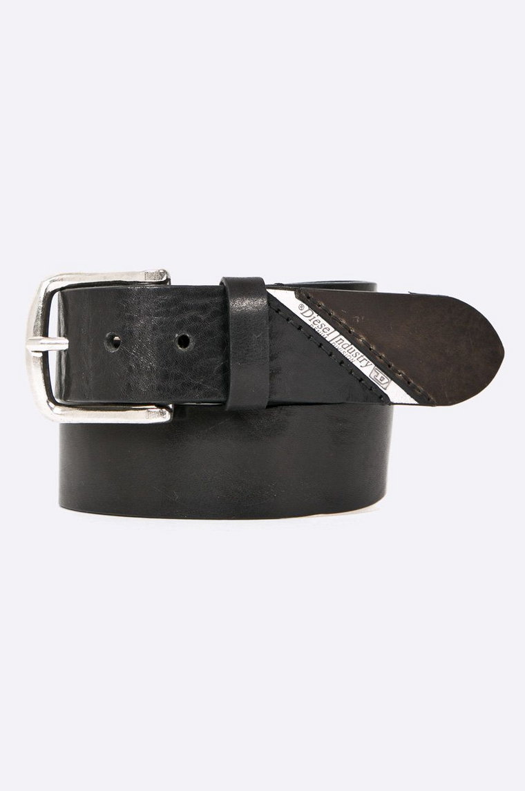 Diesel - Pasek skórzany B-LINE BELT