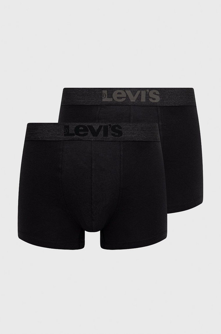Levi's Bokserki (2-pack) męskie kolor czarny 37149.0629-black