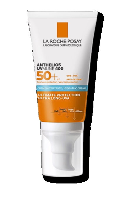 LA ROCHE-POSAY Anthelios UVMune 400 Krem Nawilżąjacy SPF50+ - 50ml