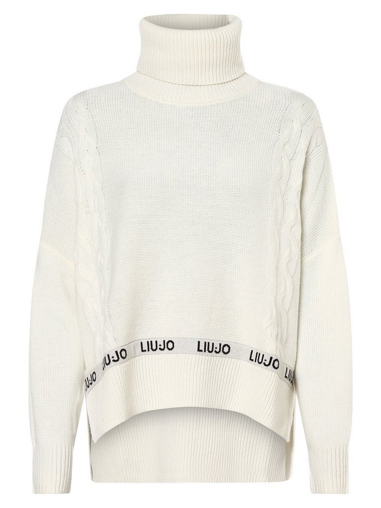 Liu Jo Collection - Sweter damski, biały