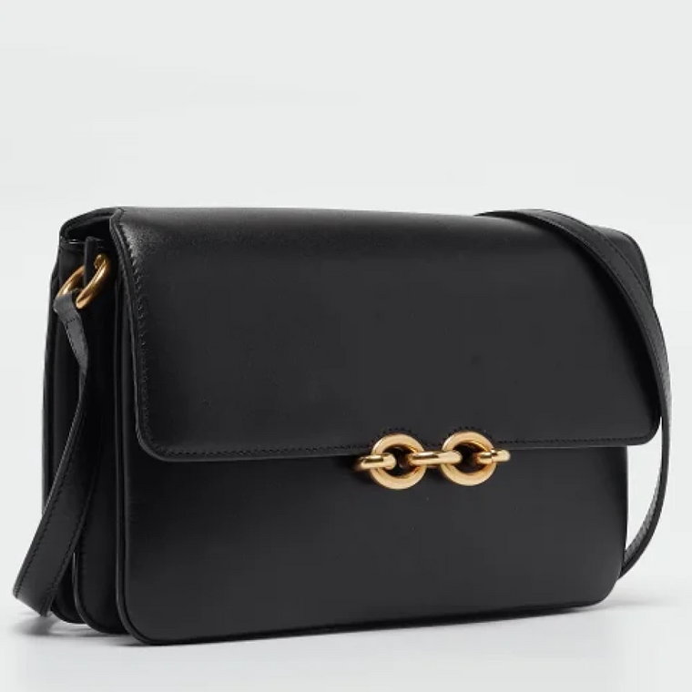 Pre-owned Leather shoulder-bags Yves Saint Laurent Vintage