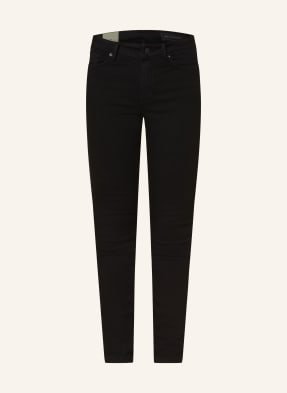 Allsaints Jeansy Skinny Miller Size Me schwarz