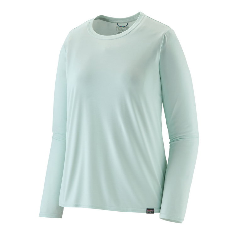 Koszulka damska Patagonia W's Long Sleeved Capilene Cool Daily Shirt wispy green/light wispy green X-Dye - XS