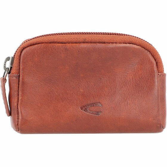 camel active Como Portfel z kluczem Skórzany 11 cm cognac