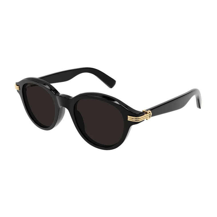 Czarne okulary przeciwsłoneczne, Styl 0395s Cartier