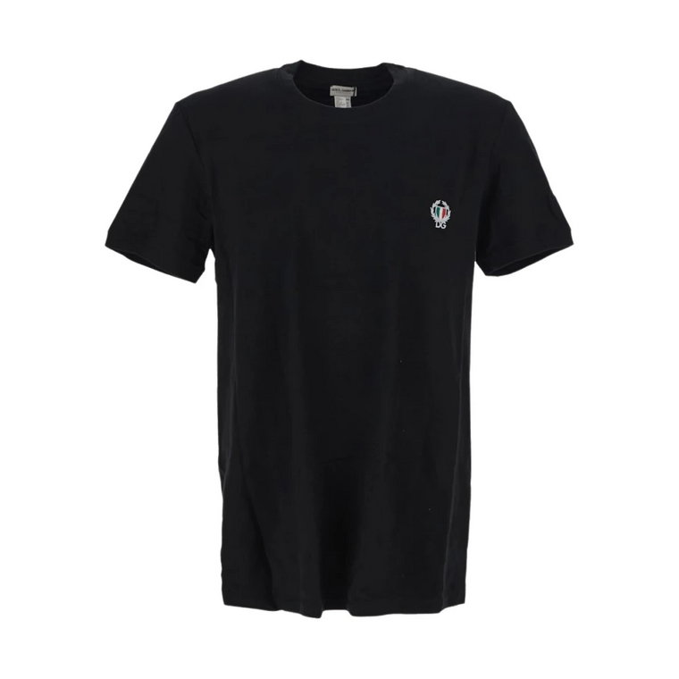 Klasyczny T-Shirt z okrągłym dekoltem Dolce & Gabbana