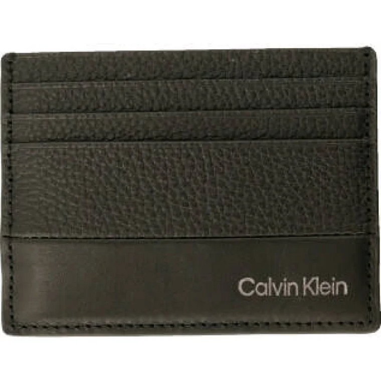 Calvin Klein Skórzane etui na karty