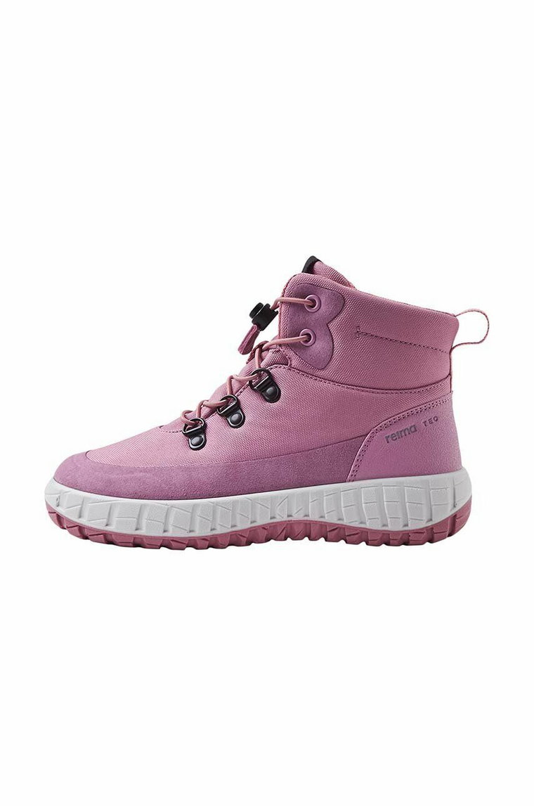 Reima buty zimowe dziecięce kolor różowy