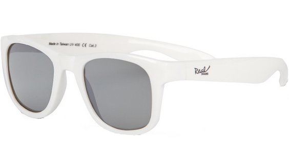 Okulary Przeciwsłoneczne Real Shades Surf - White 3-5