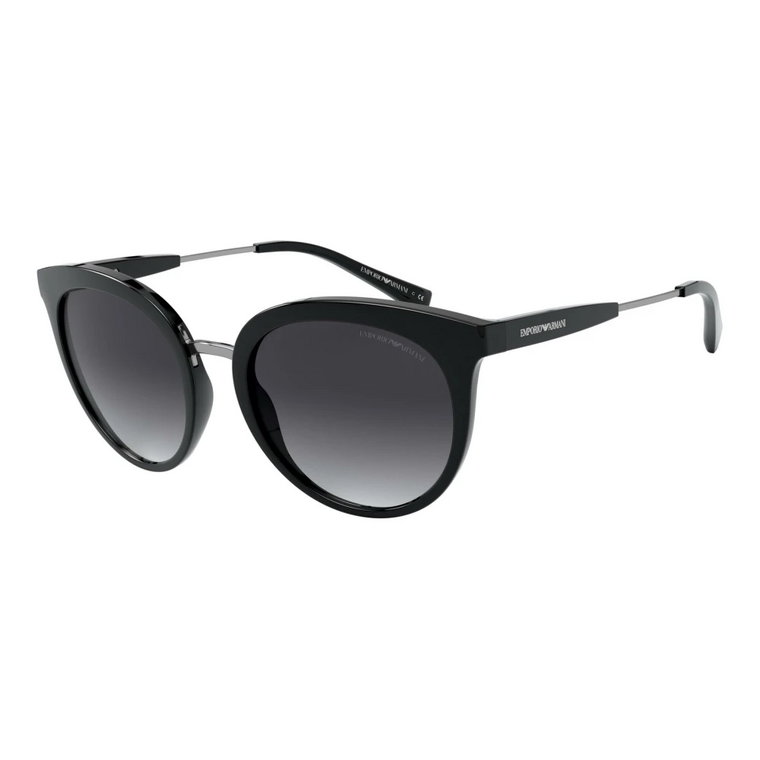 Czarne/Szare okulary przeciwsłoneczne EA 4145 Emporio Armani