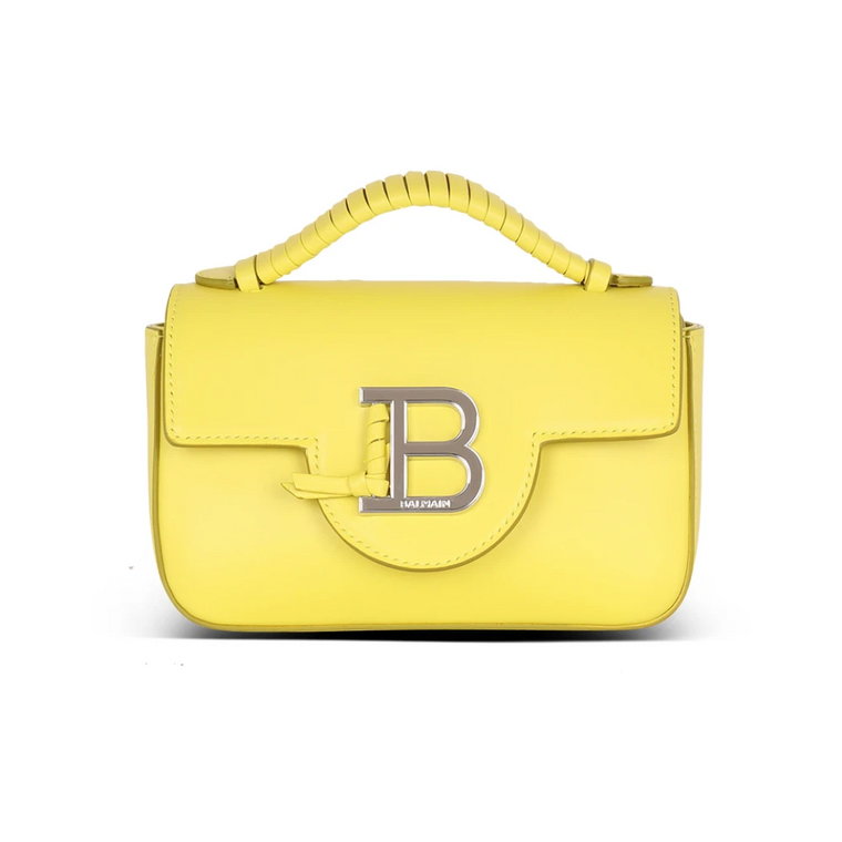 B-Buzz mini skórzana torba Balmain