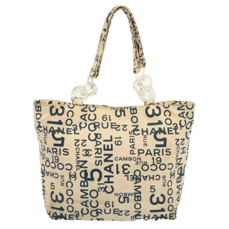 Pre-owned Canvas totes Chanel Vintage