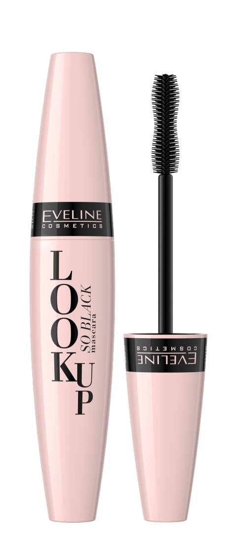 Eveline Maskara Look Up Pogrubiająco-rozdzielająca Intense Black 10ml