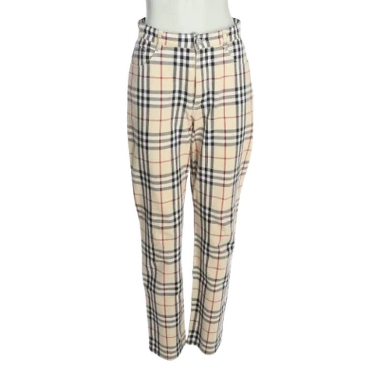 Pre-owned Cotton bottoms Burberry Vintage