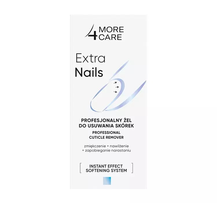 MORE4CARE EXTRA NAILS PROFESJONALNY ŻEL DO USUWANIA SKÓREK 10ML