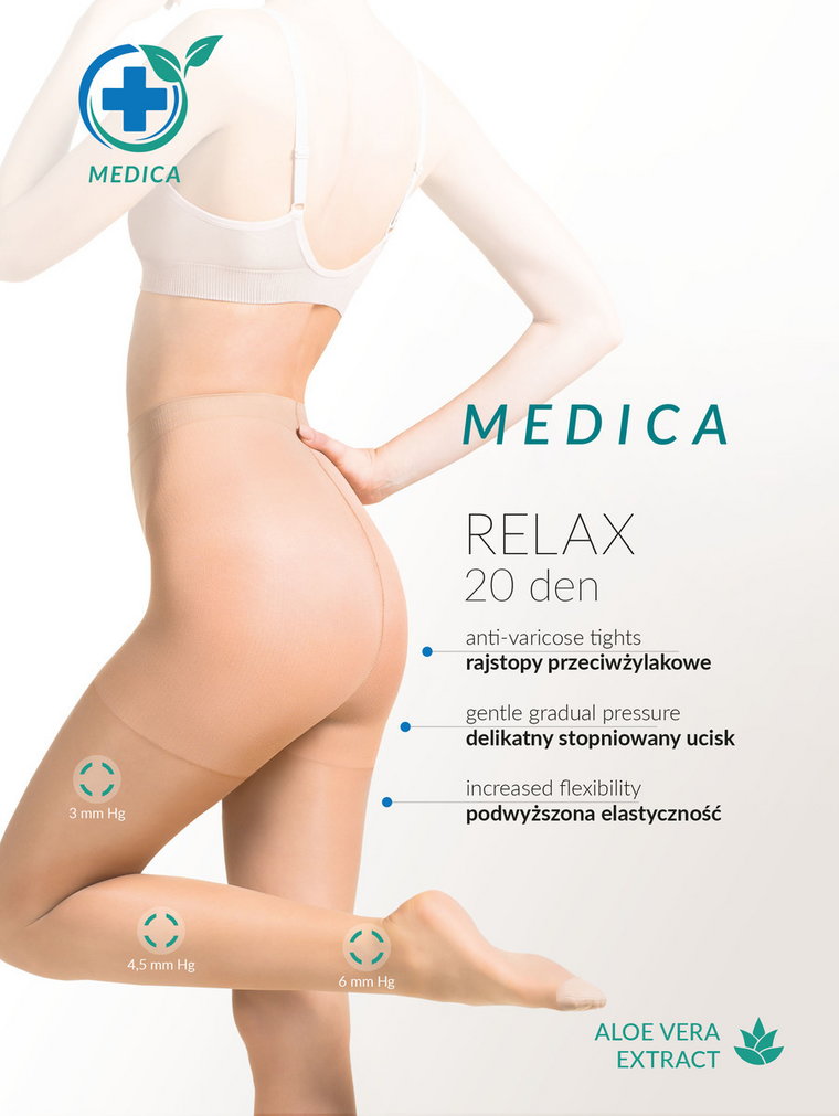 Rajstopy Wyszczuplające Medica Body Slim Bikini Mirella 20 Den (Bikw) -  Producent Golden Mirella