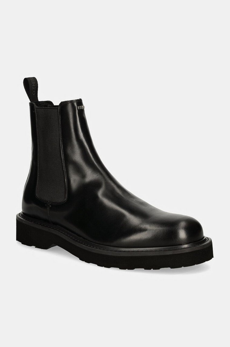 Kenzo sztyblety skórzane Ukio Chelsea Boots męskie kolor czarny FE65BT115L52.99