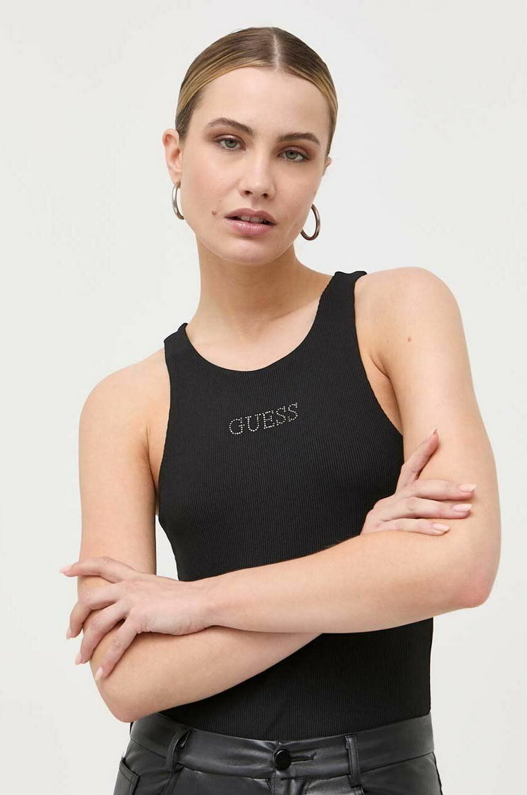 Guess body damskie kolor czarny