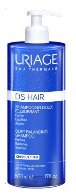 Uriage DS Hair - Delikatny szampon regulujący 500ml