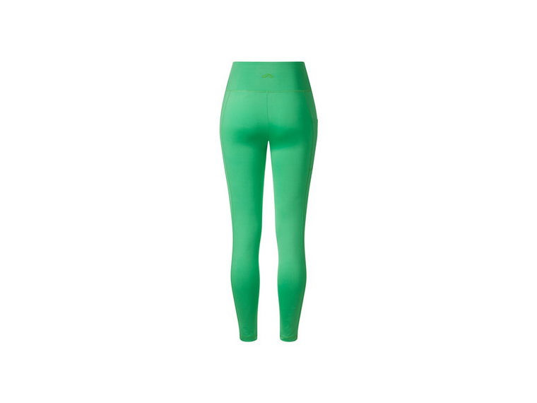CRIVIT Chłodzące legginsy funkcyjne damskie, szybkoschnące (XS (32/34), Zielony)