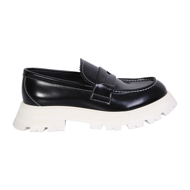 Nowoczesny Loafer z Grubą Gumową Podeszwą Alexander McQueen