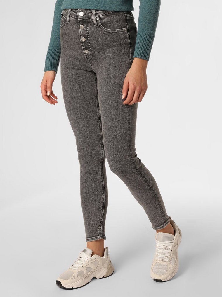Calvin Klein Jeans - Jeansy damskie, szary