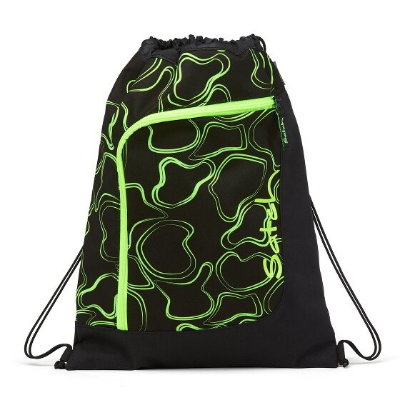 Satch Worek gimnastyczny 44 cm black neon green