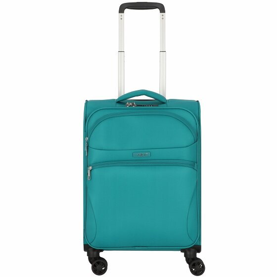 d&n Travel Line 9104 4 kółka Walizka kabinowy S 55 cm grün