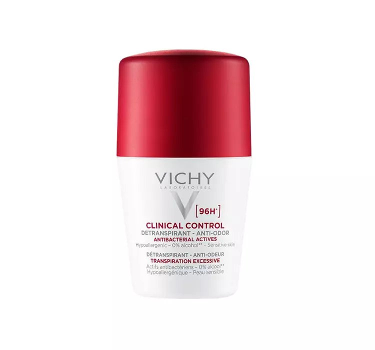 VICHY CLINICAL CONTROL 96H ANTYPERSPIRANT W KULCE SKÓRA WRAŻLIWA 50ML