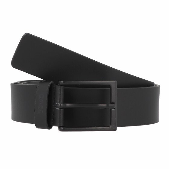 Boss Casual belt leather black2 90 cm