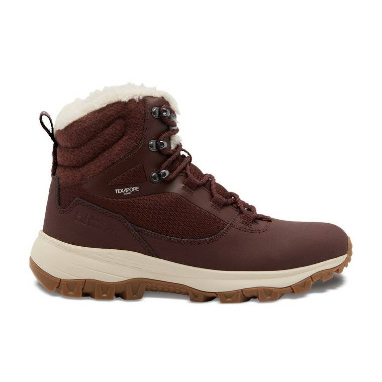 Damskie buty zimowe Jack Wolfskin EVERQUEST TEXAPORE HIGH W Dark Mahogany - 38