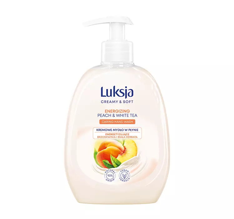 LUKSJA CREAMY & SOFT MYDŁO W PŁYNIE BRZOSKWINIA I BIAŁA HERBATA 500ML