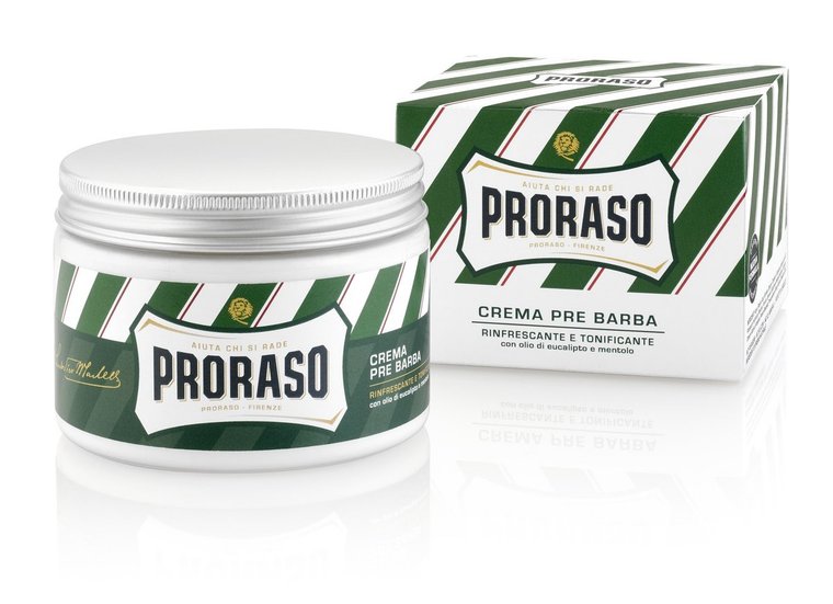 Proraso, Green, krem przed goleniem zmiękczająco-łagodzący, 300 ml