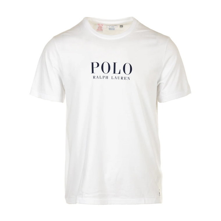 Białe T-shirty i Pola Crew Top Ralph Lauren