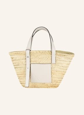 Loewe Torba Shopper Raffia Medium beige