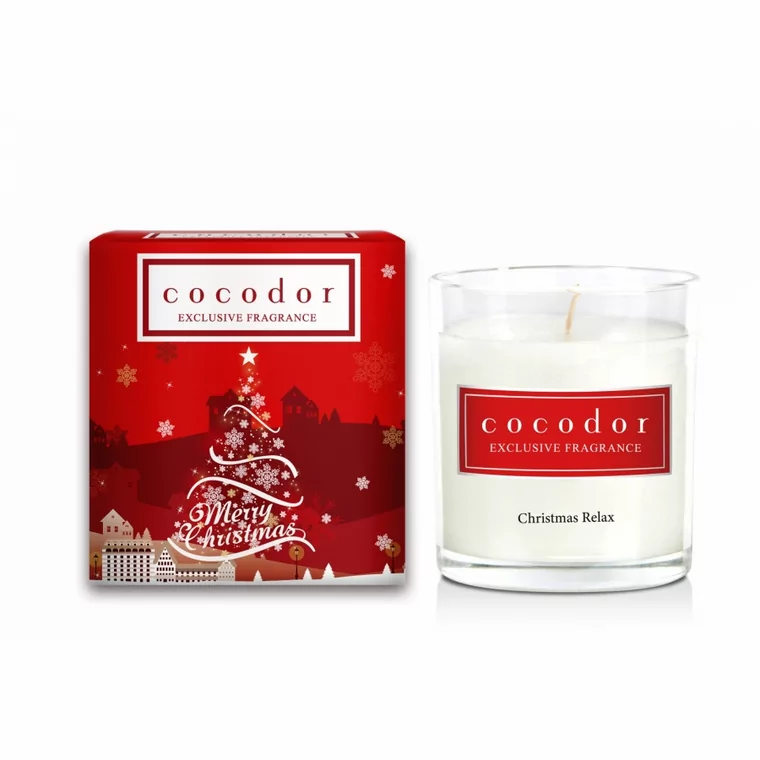 świeca zapachowa premium christmas relax 140g pca30459 kod: PCA30459